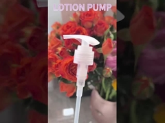 1.8cc शैम्पू गुलाबी लोशन पंप यूवी लेपित स्क्रू अप डाउन लॉक
