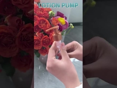 24/410 चेहरा स्वच्छ हाथ धोने यात्रा सेट लॉक क्लिप के साथ प्लास्टिक लोशन पंप