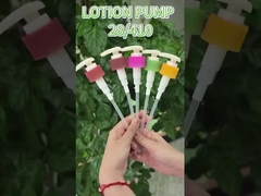 रंगीन हाथ लोशन डिस्पेंसर 24/410 28/410 24/415 28/415 1.8CC आउटपुट