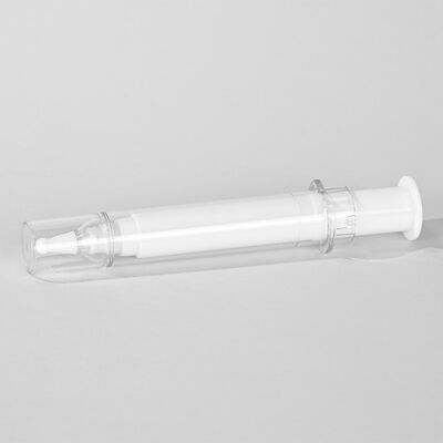 लक्जरी पीएस पीपी एयरलेस कॉस्मेटिक सिरिंज पंप बोतल 5ml 10ml 20ml सिरिंज कॉस्मेटिक आँख क्रीम सीरम पैकेजिंग के लिए