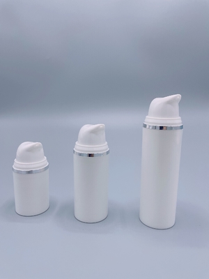 त्वचा की देखभाल के लिए 30ml 50ml 80ml 120ml प्लास्टिक वायुहीन पंप बोतल
