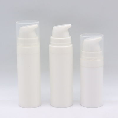 प्लास्टिक पीपी पुनः भरने योग्य हवा रहित पंप बोतलें 50ml 100ml 150ml