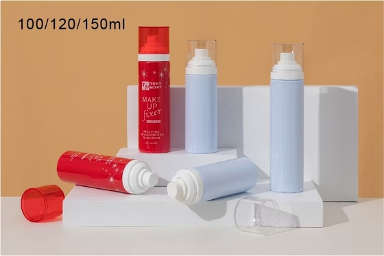 कॉस्मेटिक स्प्रे बोतल 100ml 120ml 150ml फाइन मिस्ट स्प्रेयर बोतलें पीईटी सामग्री