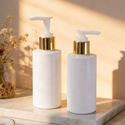 24/415 स्वर्ण/चांदी यूवी लोशन पंप प्लास्टिक शैम्पू साबुन डिस्पेंसर पंप