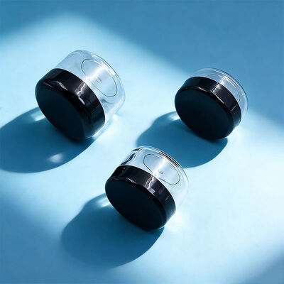 व्यक्तिगत कॉस्मेटिक क्रीम जार 10 ग्राम 15 ग्राम 25 ग्राम प्लास्टिक पीपी क्रीम जार