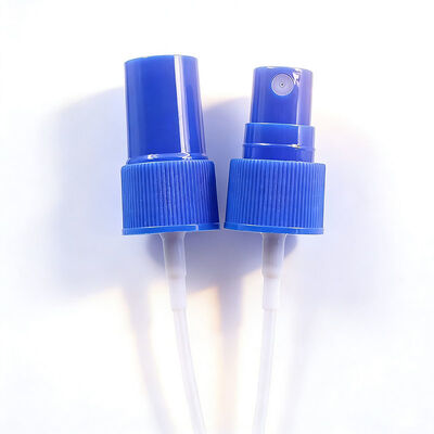 20-410 Blue PP Plastic Ribbed Skirt Fine-Mist Sprayer With 110mm Dip Tube