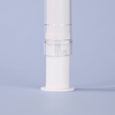 लक्जरी पीएस पीपी एयरलेस कॉस्मेटिक सिरिंज पंप बोतल 5ml 10ml 20ml सिरिंज कॉस्मेटिक आँख क्रीम सीरम पैकेजिंग के लिए