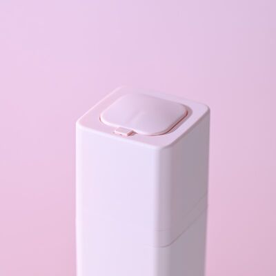 किनपैक क्लासी 15ml 30ml 50ml स्किनकेयर उत्पाद सेट स्क्वायर एयरलेस बोतल रोटरी हेड पीपी पंप स्प्रेयर सीलिंग कॉस्मेटिक पैकेजिंग