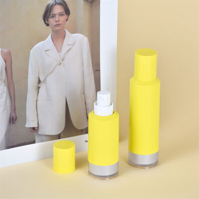 पुनः भरने योग्य कॉस्मेटिक पैकेज स्किनकेयर फाउंडेशन के लिए 30 मिलीलीटर 50 मिलीलीटर खाली वायुहीन पंप बोतल