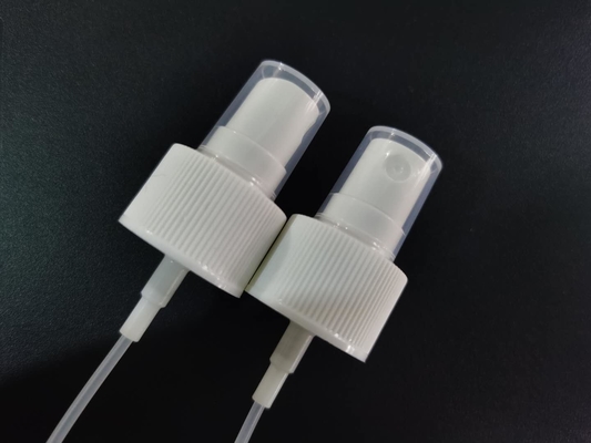 28/410 24/410 चेहरे की देखभाल के लिए सफेद धुंध स्प्रे हाथ दबाव 0.12ml