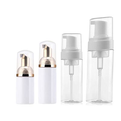 फोम पंप 30ml 50ml 60ml . के साथ खाली पीईटी प्रसाधन सामग्री प्लास्टिक की बोतलें